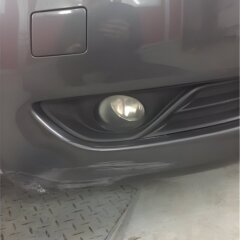 Nissan: ремонт и покраска бампера